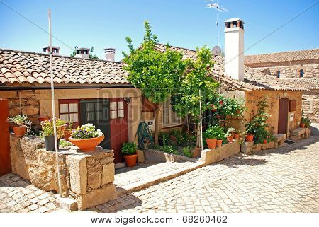 Vintage Stone Home In Old Portugal Village.