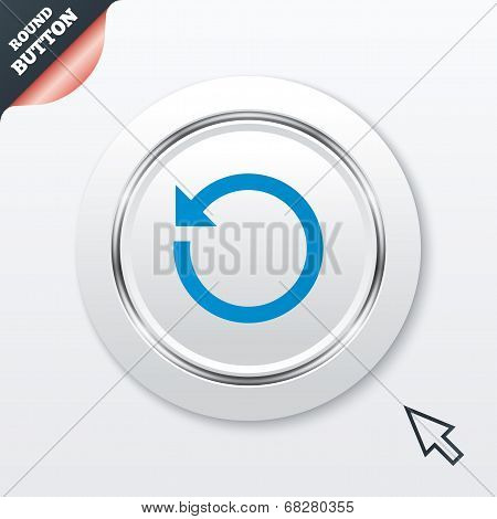 Repeat icon. Refresh symbol. Loop sign.