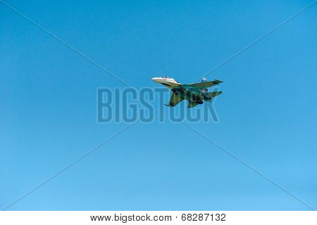 BIG ZAVIDOVO, RUSSIA - JULY 5: Mig 29 performs at open-air rock festival 