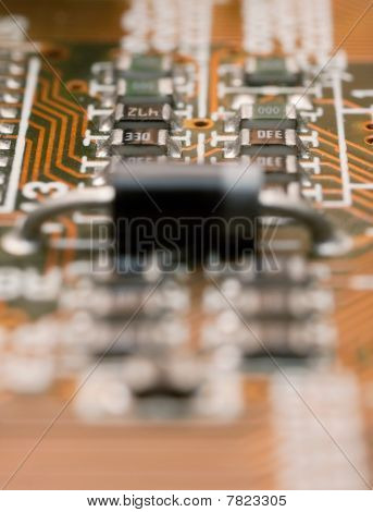 Diode - dator kretskort med Chip Set