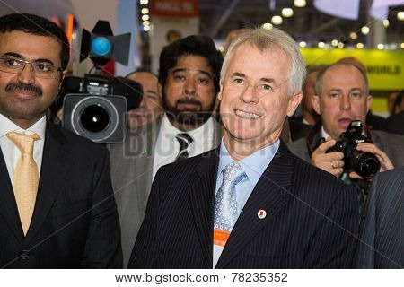 MOSCOW, RUSSIA, JUNE, 16: Renato Bertani, President of the World Petroleum Council. 21st WPC, June, 16, 2014 at Crocus Expo  in Moscow, Russia