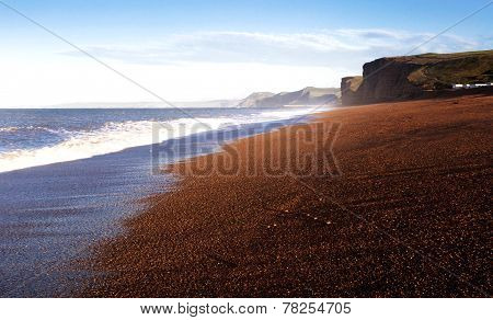 uk coastline freshwater beach dorset