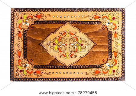 Bulgarian Wooden Box Top