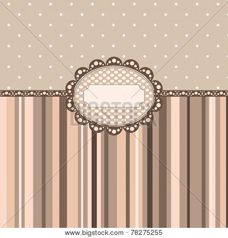 Vintage Delicate Frame