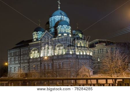 St. John Monastery On Karpovka In St. Petersburg