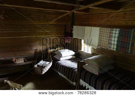 Bedroom With Carrycot