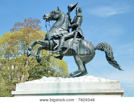 Washington Lafayette Park Andrew Jackson monumento 2010