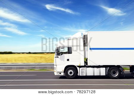 Truck With Freight