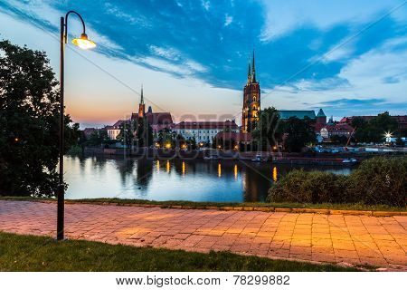 Wroclaw At Night