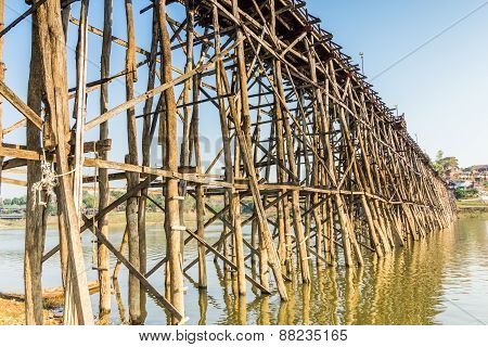 Detail of Wooden bridge