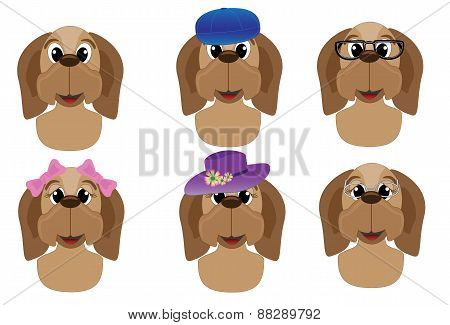 Dog avatars