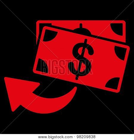 Cashback icon from Business Bicolor Set