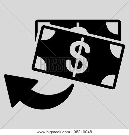 Cashback icon from Business Bicolor Set