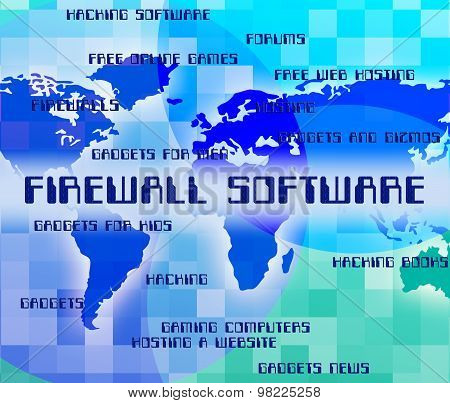 Firewall Software Means No Access And Application