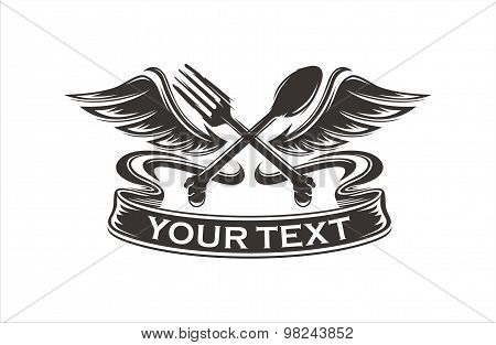 Spoon fork bones wings