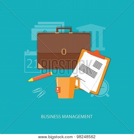 Flat  Business Elements