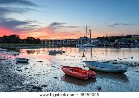 Dusk On The River Tamar