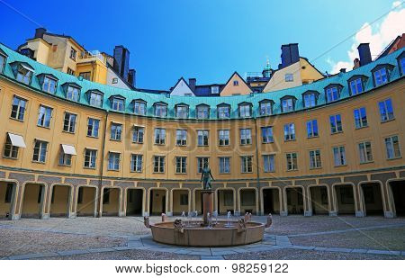 STOCKHOLM, SWEDEN - 10 JUL 2015: Stockholm is the capital of Sweden.