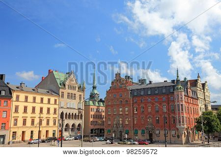 STOCKHOLM, SWEDEN - 10 JUL 2015: Stockholm is the capital of Sweden.