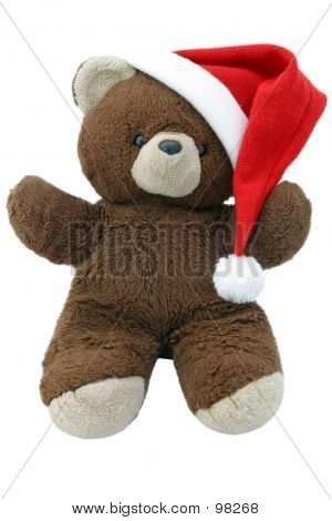 Ursinho de Natal isolado