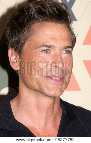 LOS ANGELES - AUG 6:  Rob Lowe at the FOX Summer TCA All-Star Party 2015 at the Soho House on August 6, 2015 in West Hollywood, CA