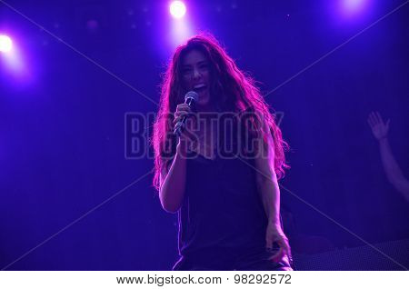 Sexy Girl Dancing On The Stage