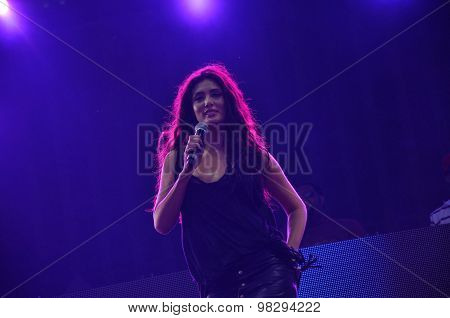 Sexy Girl Dancing On The Stage