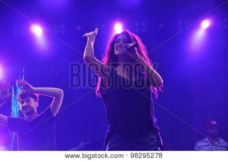 Sexy Girl Dancing On The Stage