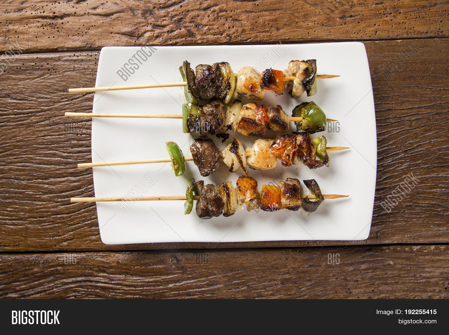 Bbq Meat On Sticks, Image & Photo (Free Trial) Bigstock