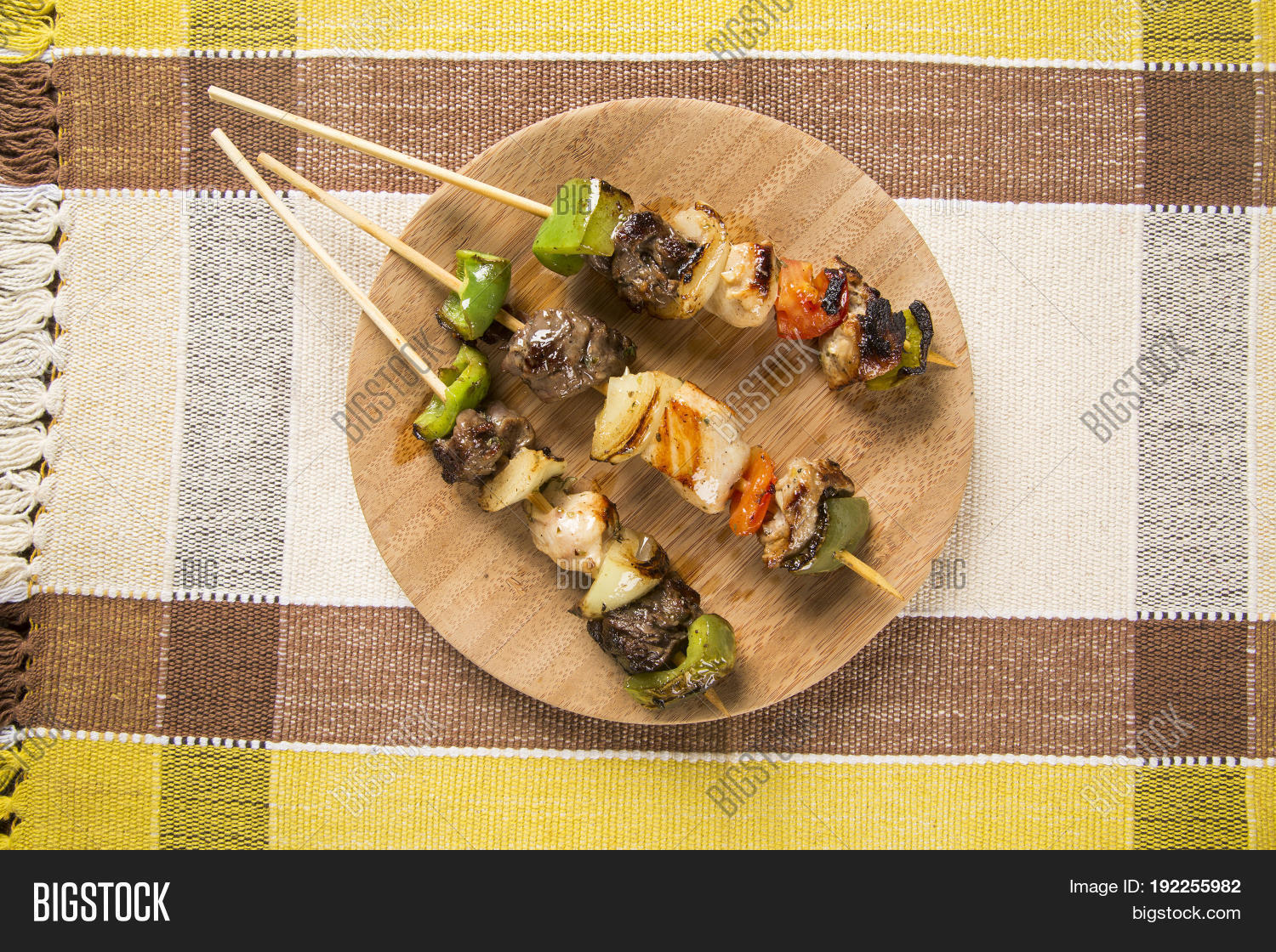 Bbq Meat On Sticks, Image & Photo (Free Trial) Bigstock