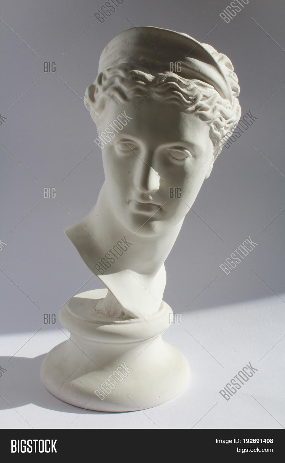 White Plaster Statue Image & Photo (Free Trial) Bigstock