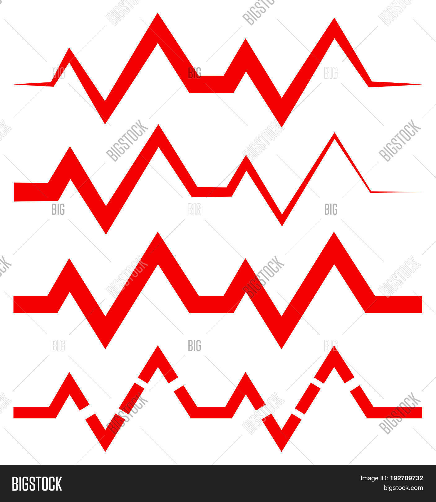 Ecg (ekg) Generic Vector & Photo (Free Trial) | Bigstock