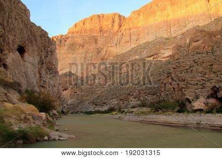 The Majestic Boquillas Canyon in Big Bend National Park, Texas