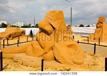 KOLOMENSKOYE MOSCOW RUSSIA-JULY 10 2011: