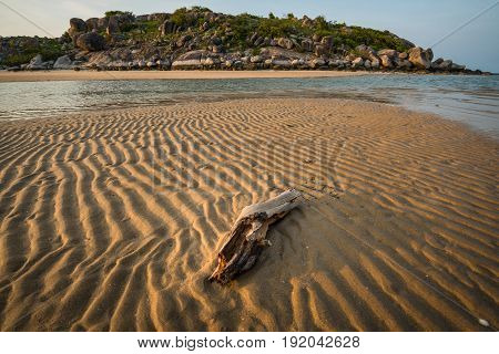 East Woody beach and East Woody island of Gove peninsula, Northern territory, Australia.