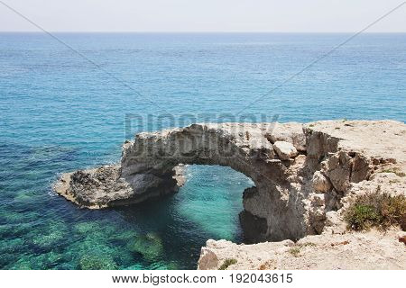 Monachus Monachus Arch. Cavo Greco Cape. Mediterranean Sea, Cyprus.
