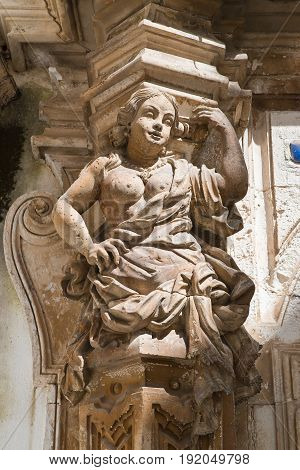 Ancona palace. Martina Franca. Puglia. Southern Italy.