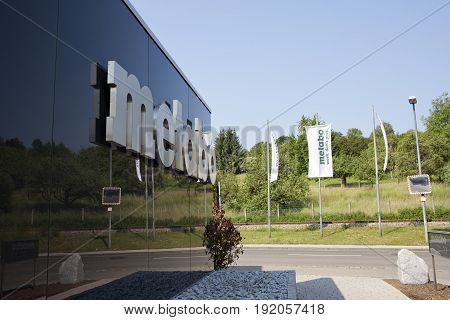 GERMANY - May 30 2012: Metabo plant in the Nurtingen in southern Germany