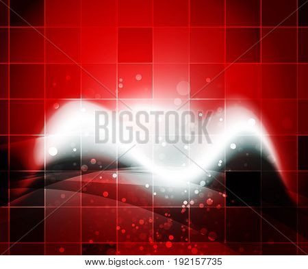 Shiny wave, magic light efffect abstract background