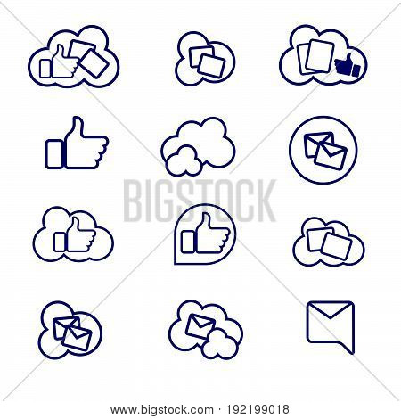 Upload data concept. Upload photo concept. Smart phone synchronizing data with the "cloud".