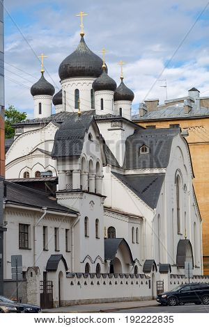 Old believer's church of Holy Virgin (Znameniya Church). Tverskay-Street, St.Petersburg, Russia.