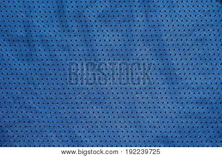 Sport Clothing Fabric Texture Background. Top View of Cloth Textile Surface. Colored Basketball Shirt with Text Space