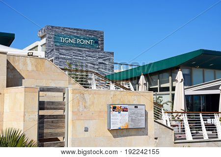 SLIEMA, MALTA - MARCH 30, 2017 - Restaurant in Tigne Point shopping centre Sliema Malta Europe, March 30, 2017.