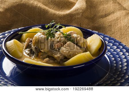 Tambaqui With Chestnut Sauce - Traditional Amazonian Dish