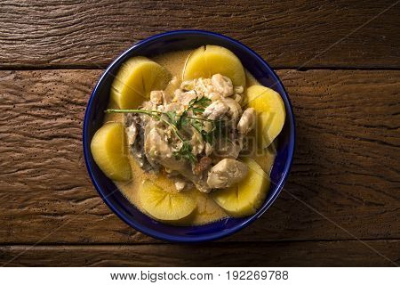 Tambaqui With Chestnut Sauce - Traditional Amazonian Dish