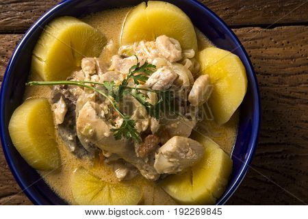 Tambaqui With Chestnut Sauce - Traditional Amazonian Dish