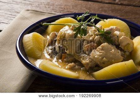 Tambaqui With Chestnut Sauce - Traditional Amazonian Dish