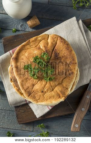 Homemade Organic White Pita Bread