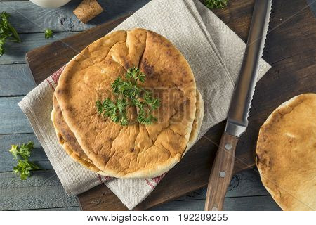 Homemade Organic White Pita Bread