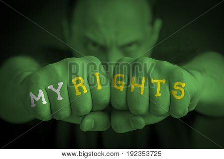 My Rights Written On An Angry Man’s Fists